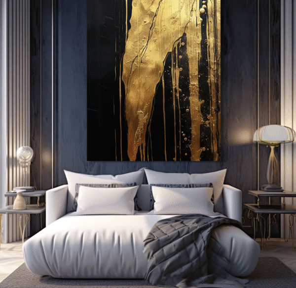 Abstract Art vs. Structured Designs in Contemporary Spaces